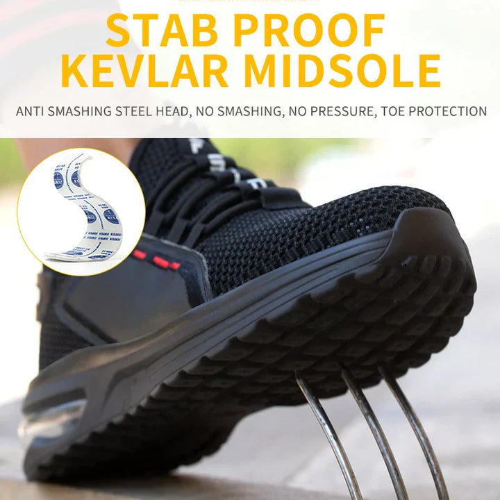 Ultralight Safety Shoes with Steel Toe Cap – SteelFlex One