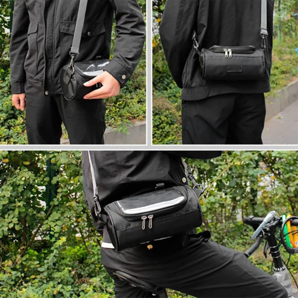 Waterproof Phone Bicycle Bag with Touchscreen Window - Velox