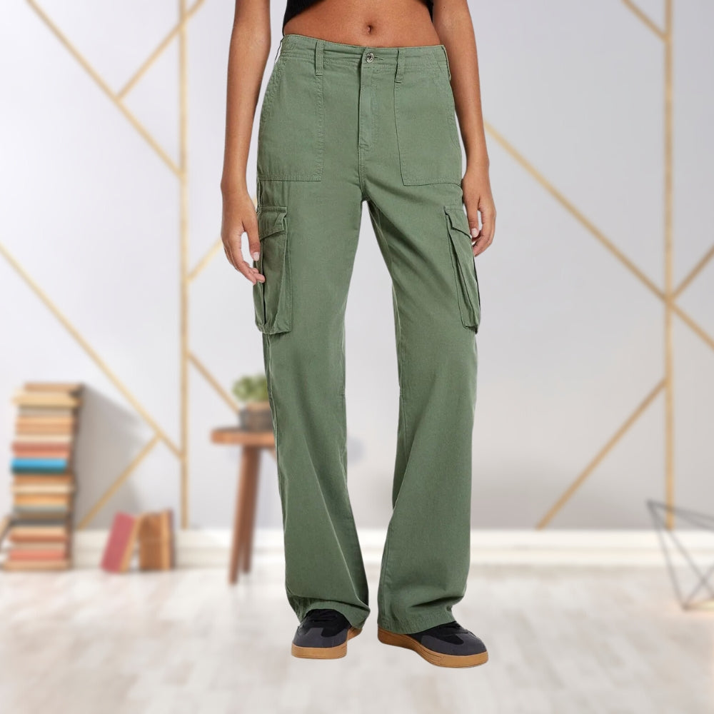 Slim-Fit Damen Cargo-Hose - Maya