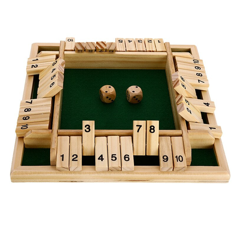 Holzwürfel-Brettspiel - RekenRijk