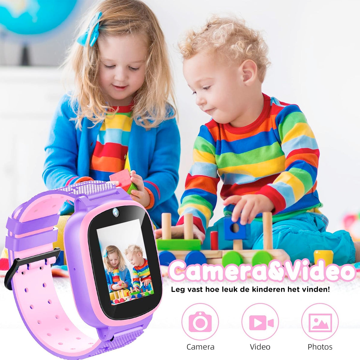 Kinder Smartwatch mit Tracking – SafeScout