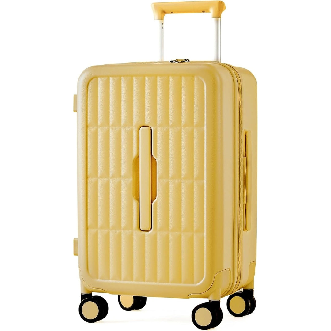 Flughafen-zugelassenes 55 cm Handgepäck mit 3:7-Aufteilung und dreiteiliger PC-Hartschale