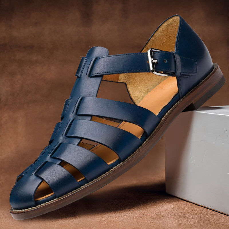 Bequeme Herren Ledersandalen mit rutschfester Sohle – 50 % Rabatt – Milan