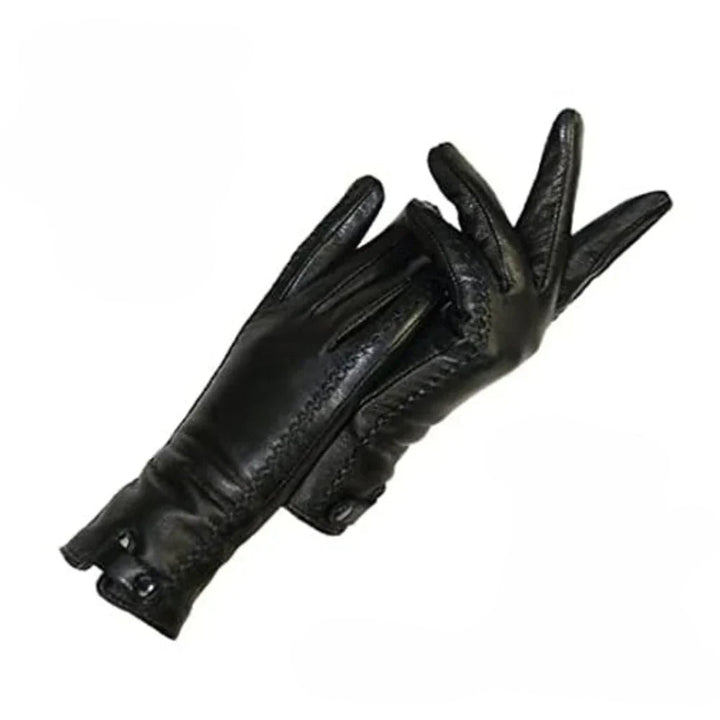 Vintage Leder Damenhandschuhe - RetroGrove