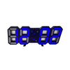 3D LED Wanduhr mit Dimmbarem Licht – Timora
