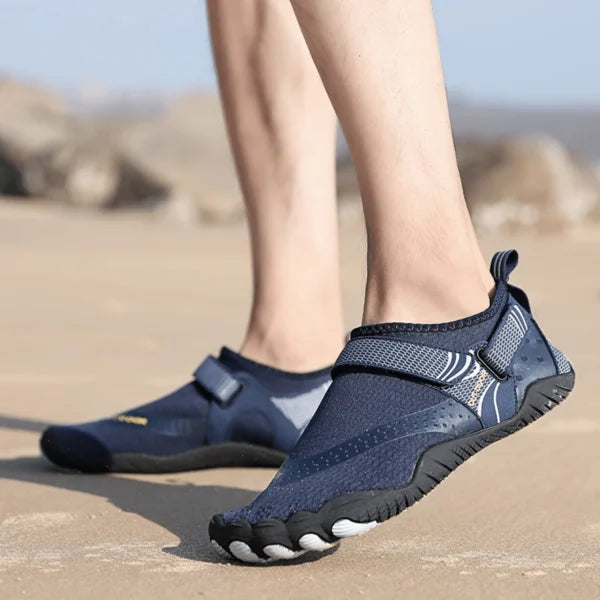 Rutschfest & Orthopädisch – Barfuß-Wasserschuhe HydroFlex