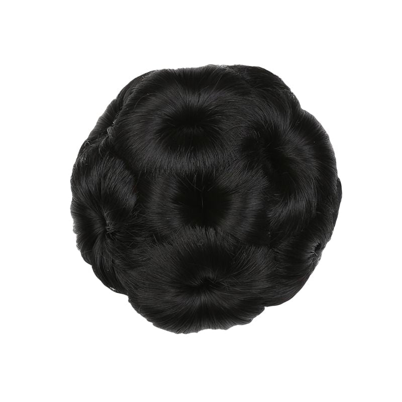 Blumenförmige Haarspange mit Haarverlängerung – Fiora
