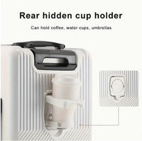 Hartschalen-Handgepäck mit Becherhalter, USB-Anschluss und TSA-Schloss