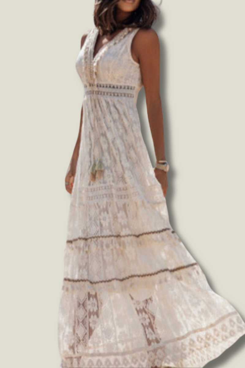Bohemian Maxi Dress - Luna