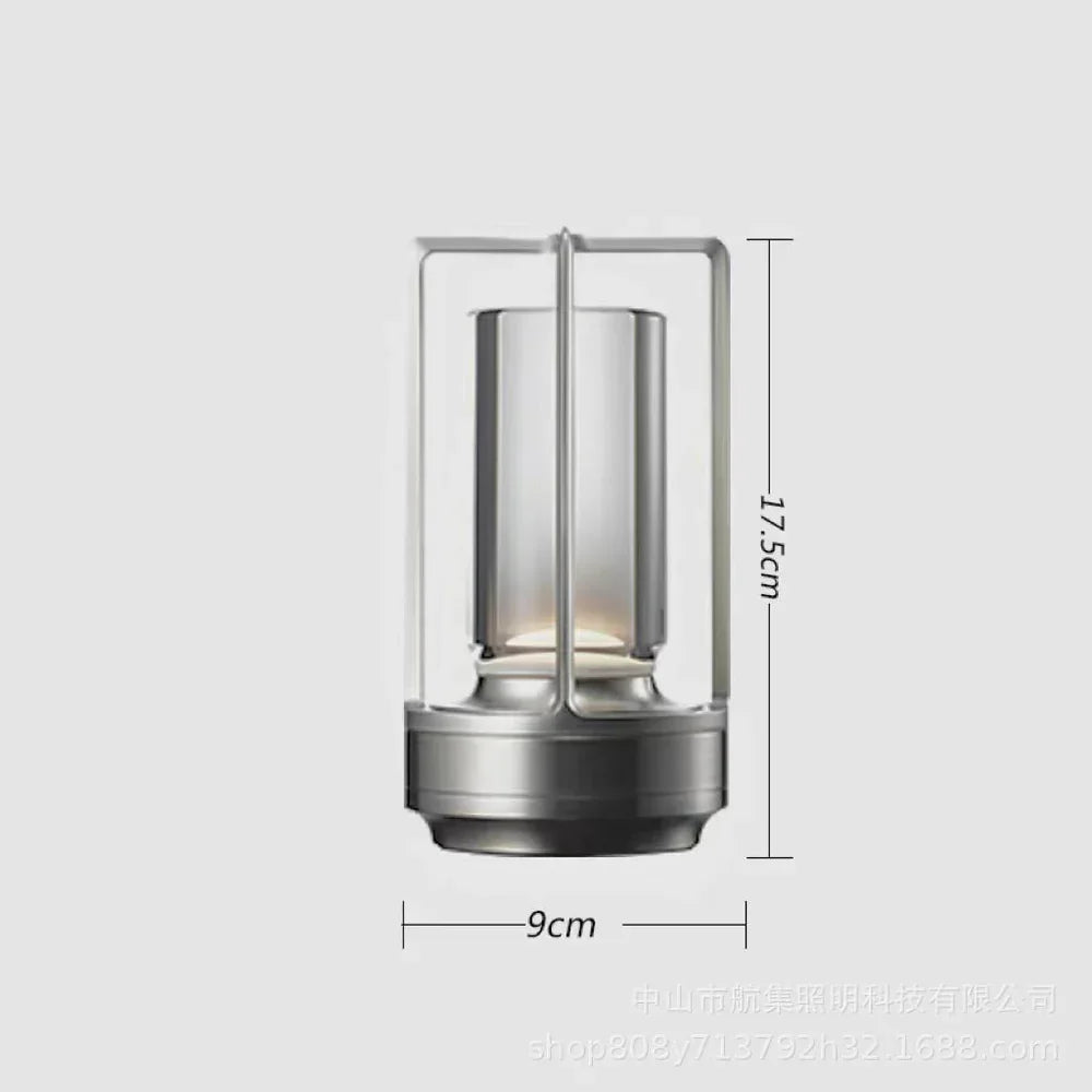 Wasserdichte und Tragbare Kristall-Tischlampe - AuroraGlow