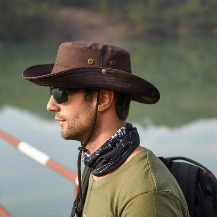 Wasserabweisender Outdoor-Bucket Hat mit UV-Schutz – ShieldFlex Pro