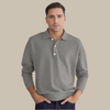 Herren Polo Pullover mit Langarm - GentCraft