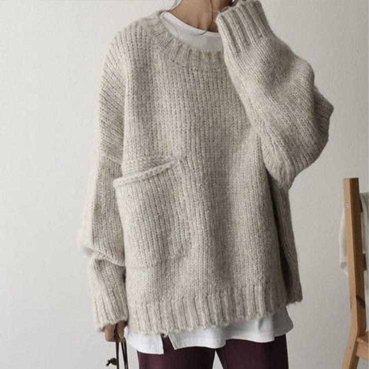 Oversize Strickpullover - AutumnComfort