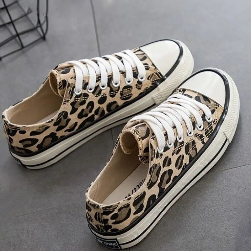 Stylische Leoparden Damensneaker – Savannah