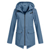 Trendige Damen Regenjacke mit Kapuze - Liora