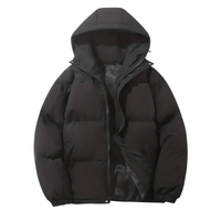 Wattierte Herren Pufferjacke mit Kapuze – Elias