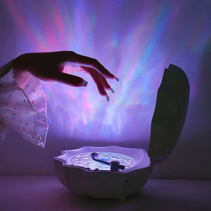 Bluetooth speaker with glowing wave plate - WaveGlow