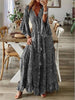 Boho Maxikleid mit fließender Passform & Details – 1+1 GRATIS – Amira
