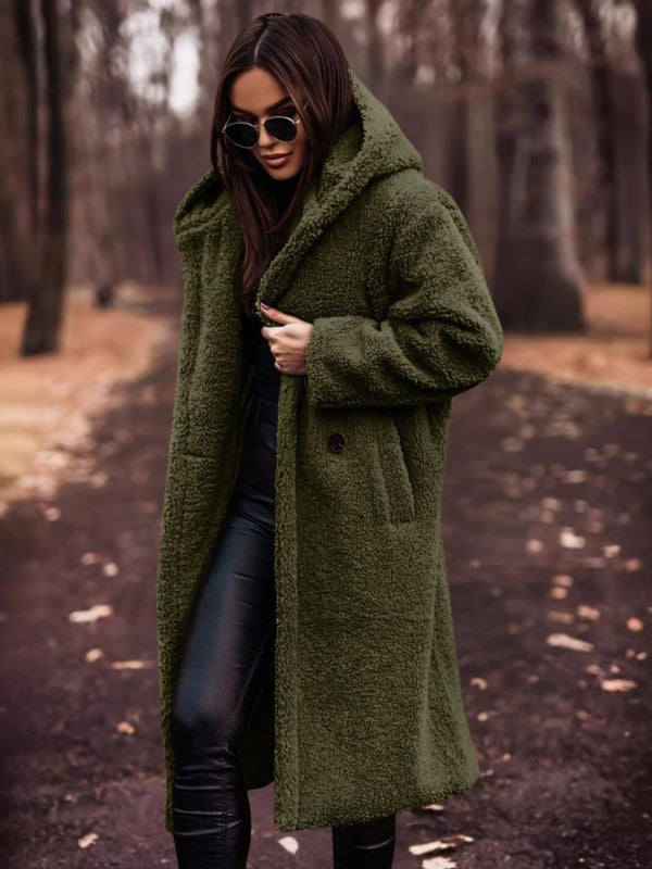 Damen Trenchcoat mit Gürtel & Doppelknopfleiste – Clara