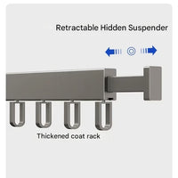 Wall-mounted drying rack for clothes – Dryvo