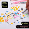 Farbige Gelstift-Set für kreative 3D-Designs – 3D ArtPen Set