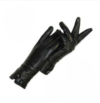 Vintage Leder Damenhandschuhe - RetroGrove