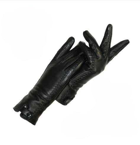 Vintage Leder Damenhandschuhe - RetroGrove