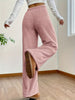 Weiche Teddy Sherpa Loungehose für Damen – Noémie