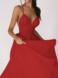 Strappy V-Neck Dress - Noa