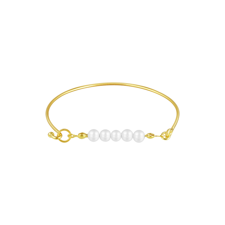 Stilvolles Armband mit zarten Perlen – Selina