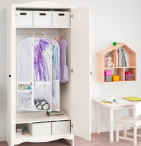 Faltbare Herbst-Tanz-Kleidersäcke mit Reißverschluss-Zubehörtaschen – 5er-Pack (1+1 GRATIS)