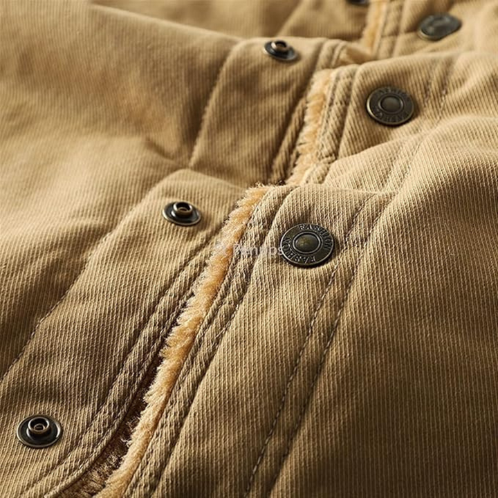 Herren Gelegte Outdoor Winterjacke – Gefüttert mit Wollinnenfutter – Danny