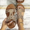 Böhmische Strandsandalen mit elastischem Band – Naima