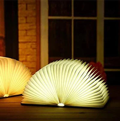 Zusammenklappbare Buchlampe mit warmem LED-Licht - StoryGlow