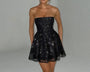 Glänzendes & Atmungsaktives Kurzes Partykleid – Leona