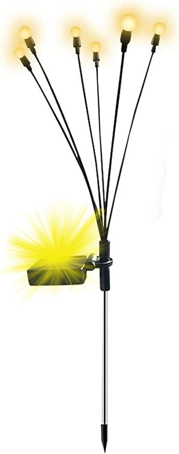 Schwebende Solar-Gartenlampen mit Glühwürmchen-Effekt – FireGlow