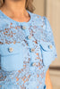 Besticktes Sommer-Minikleid mit Taillengürtel – Alina
