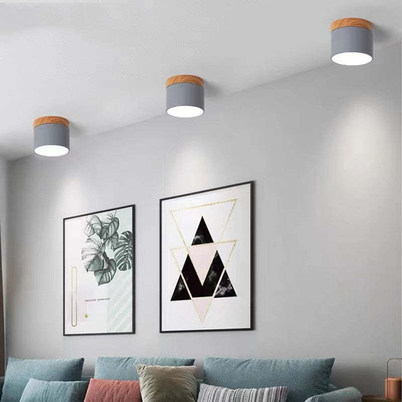 Morandi Stil Moderne LED Deckenleuchte - LumiModo