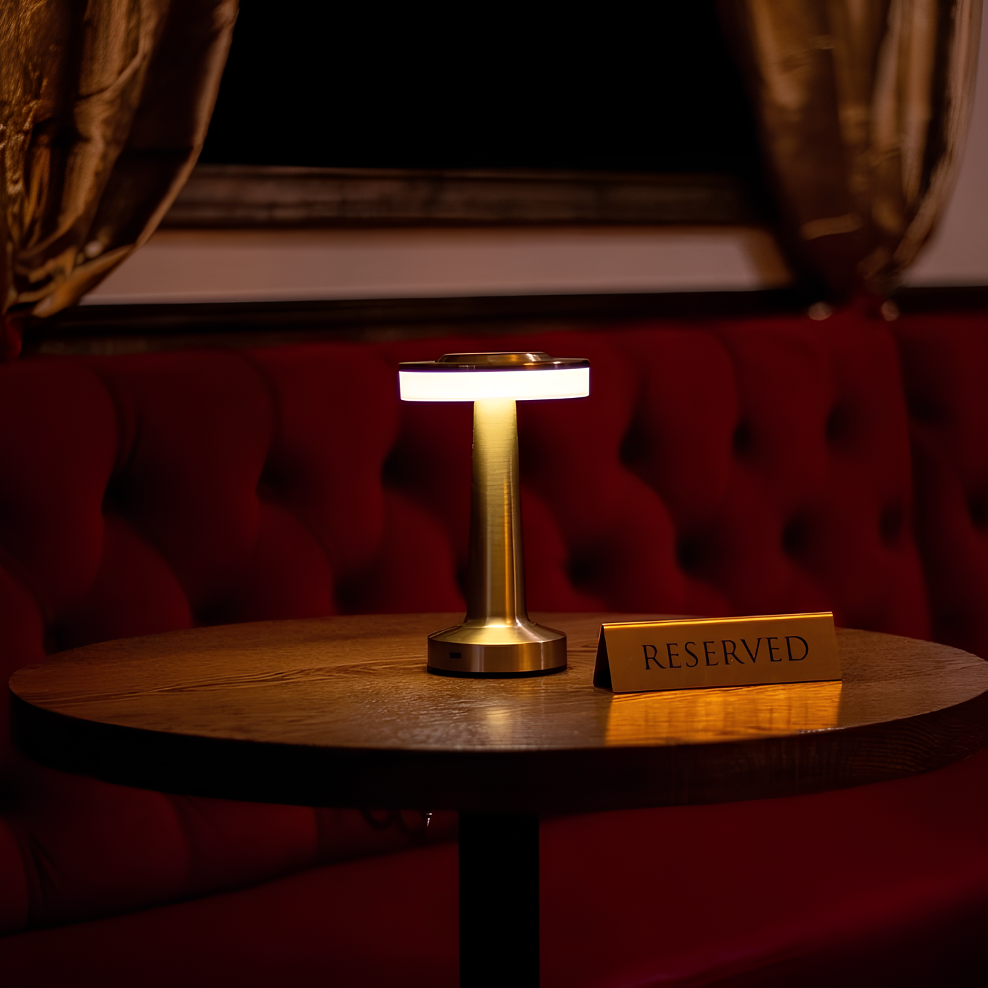 Drahtlose Retro Tischlampe - LumiBar