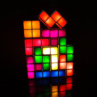 Modulare Tetris Lampe - LumiBlocks