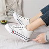 Stylische Damen Canvas-Sneaker mit Plateausohle – Leonie