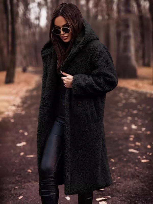 Damen Trenchcoat mit Gürtel & Doppelknopfleiste – Clara