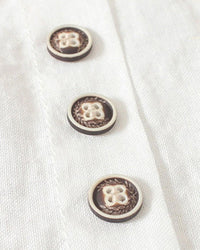 Classic solid color T-shirt with short sleeves and round neckline - Emma