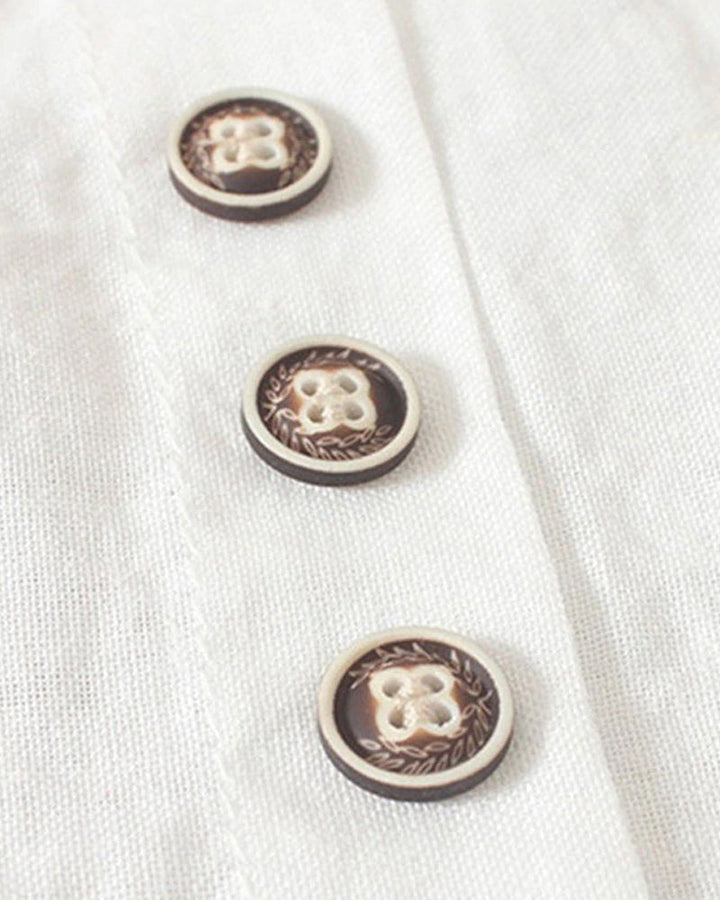 Classic solid color T-shirt with short sleeves and round neckline - Emma