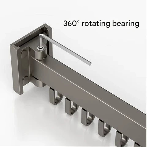 Wall-mounted drying rack for clothes – Dryvo