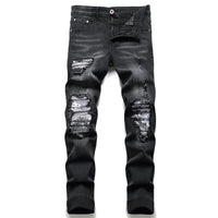 Trendy ripped men's jeans - Jaxon
