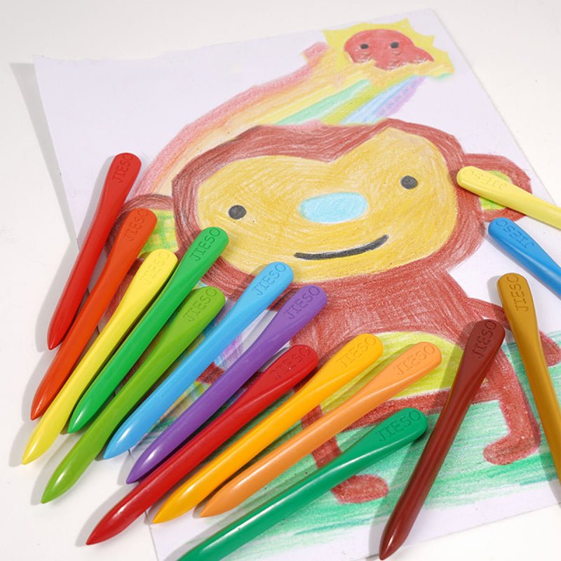 Natürliche Bunte Wachsmalstifte - EcoCrayons