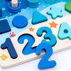 Montessori Kleinkinderspielbrett - Holz SpielSafari