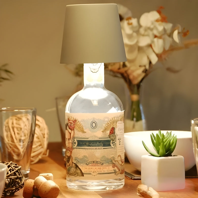 Trendige Flaschenlampe - GlowBottle
