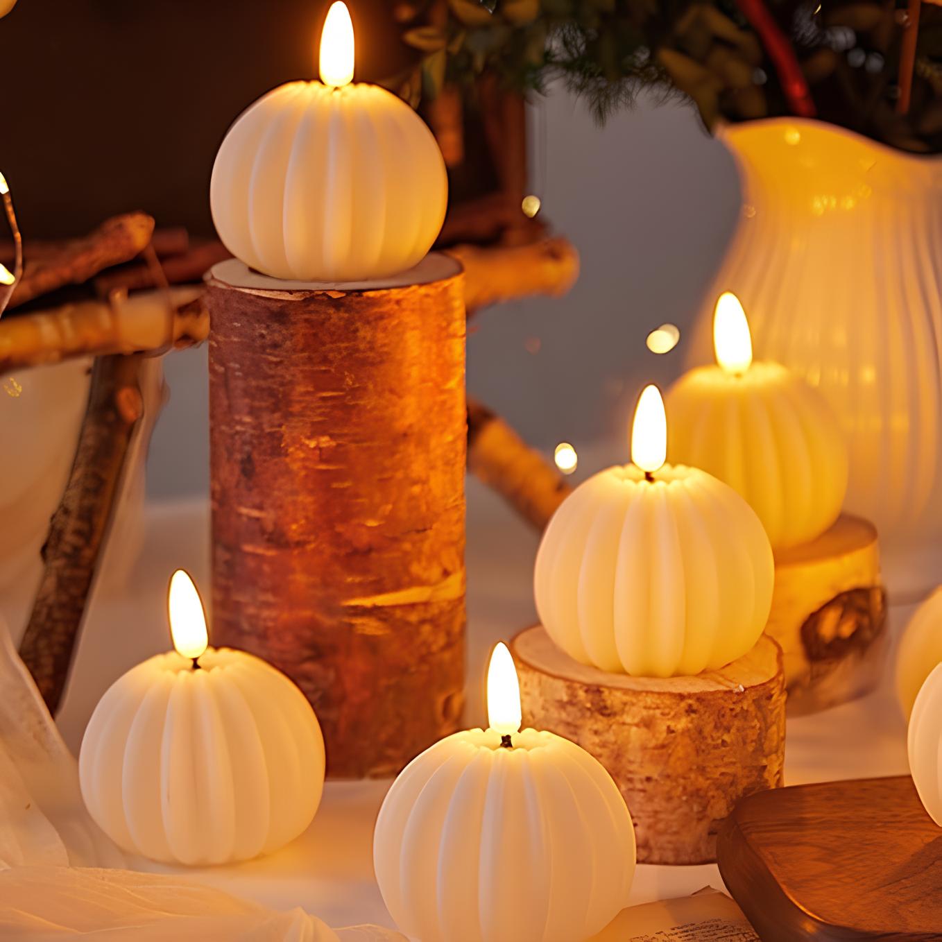 Stimmungsvolle LED-Kerzen - GlowFlicker